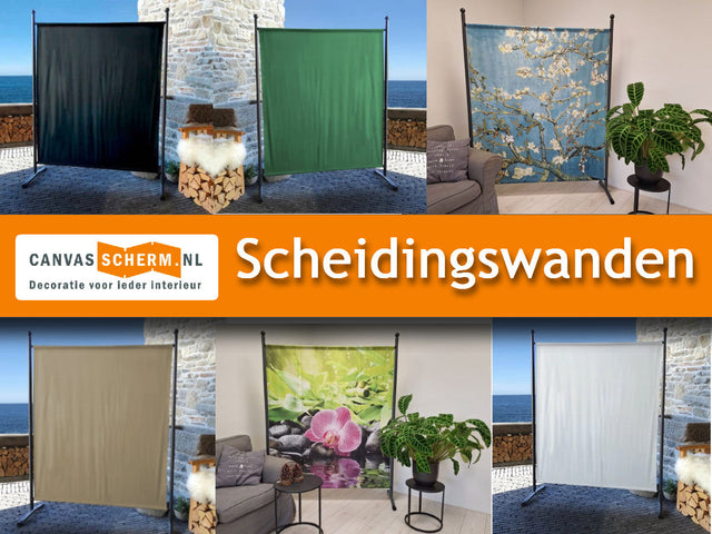 Scheidingswanden assortiment