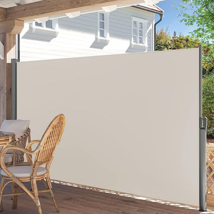 Uittrekbaar Windscherm Aluminium 200 x 350  Beige