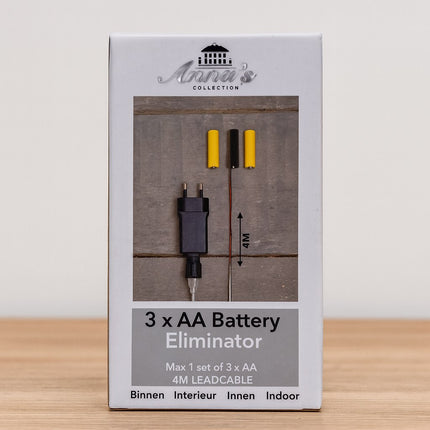 Batterij vervanger 3xAA
