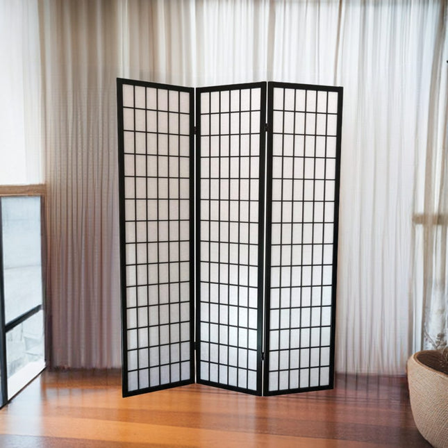 Japans Kamerscherm Shoji 3panelen