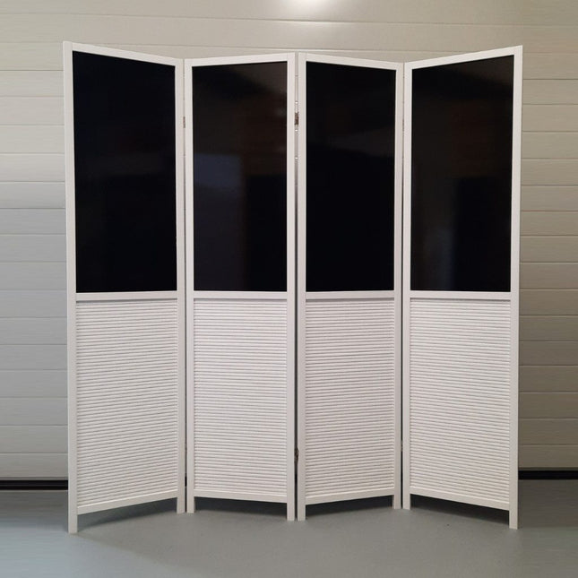 Kamerscherm Blackboard Batavia 4Panelen