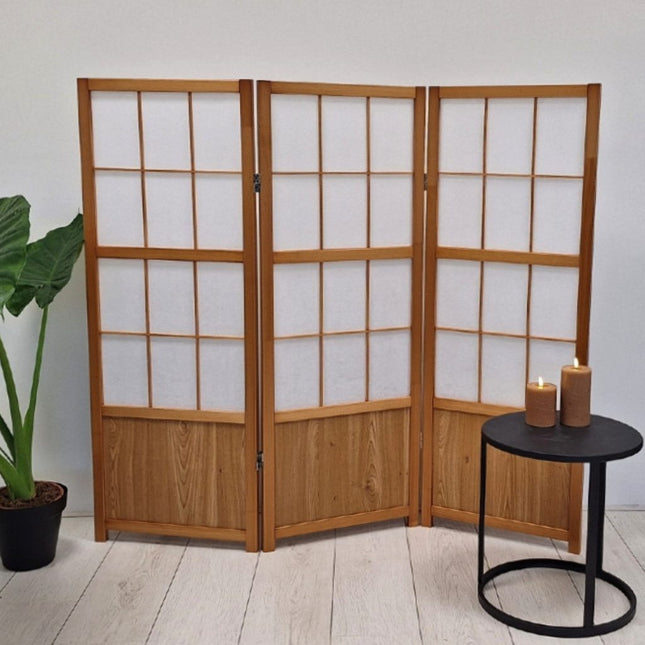 Kamerscherm japans laag model 120cm Naturel