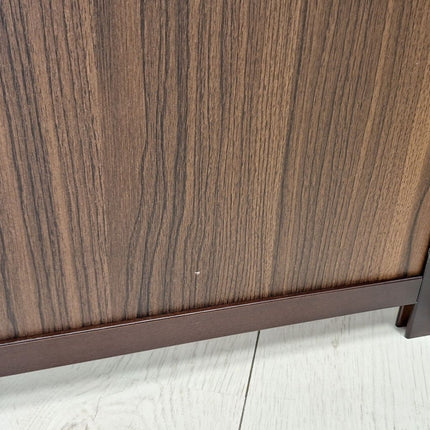 Tweedekans Kamerscherm / Raamscherm Japans Walnut 120 cm