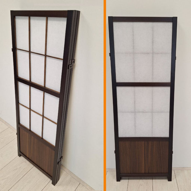 Tweedekans Kamerscherm / Raamscherm Japans Walnut 120 cm