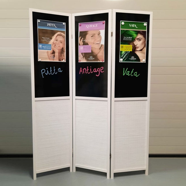 Kamerscherm Blackboard Batavia 3Panelen