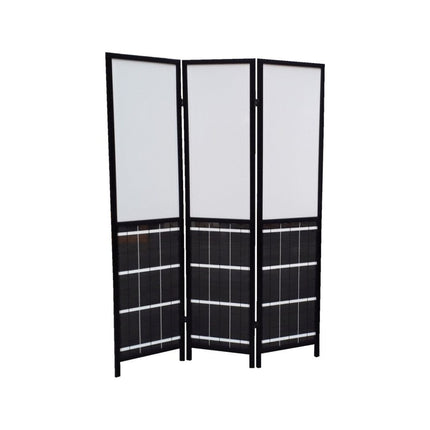 Kamerscherm zwart met dubbelzijdig whiteboard Tunica