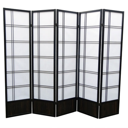 Kamerscherm Japans Byobu Naturel B220xH180 5panelen