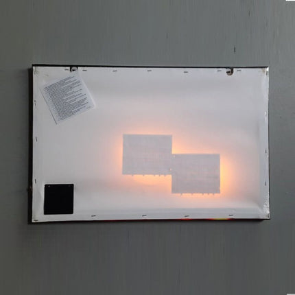 Canvas LED Schilderij Haardvuur