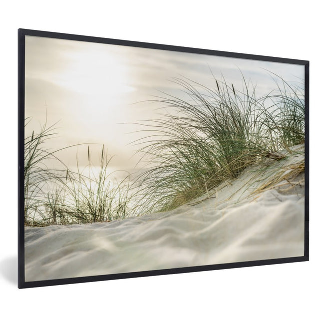Poster in Lijst Duinen aan de Waddenzee