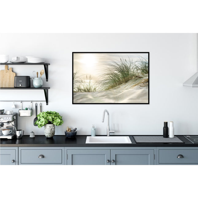 Poster in Lijst Duinen aan de Waddenzee