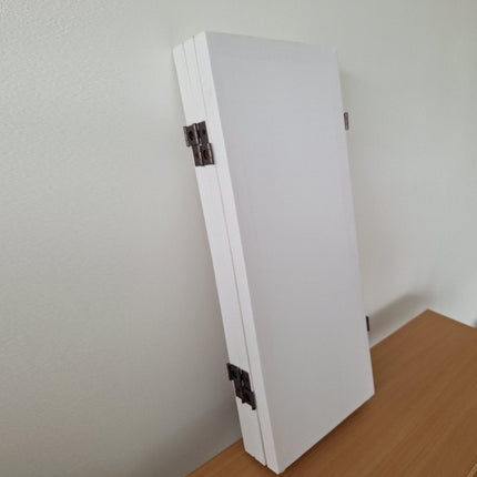 Raamscherm Wit Blanco DIY 3 panelen 50 cm