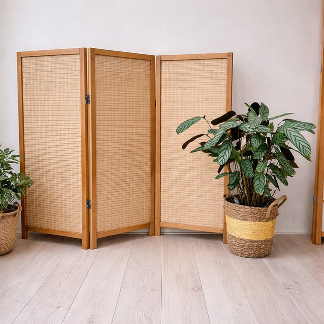 Tweedekans Kamerscherm / Raamscherm Naturel 90 cm