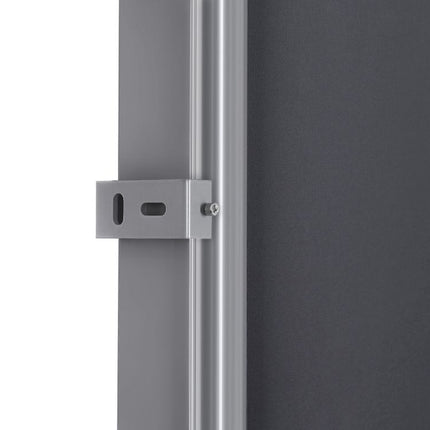 Uittrekbaar Windscherm Aluminium 200 x 350 Antraciet