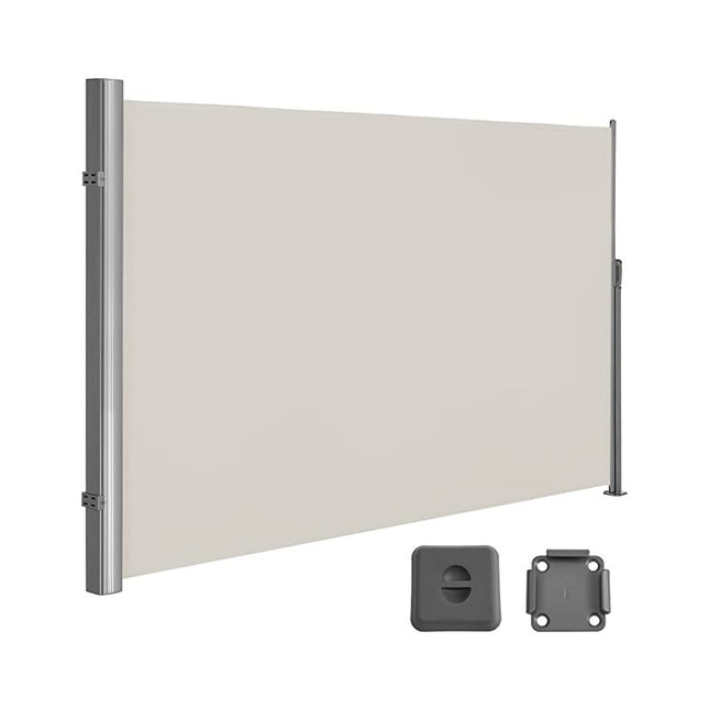 Uittrekbaar Windscherm Aluminium 180 x 350 Beige